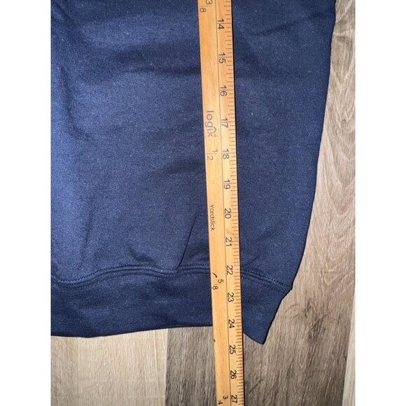 Gildan Heavy Blend Crewneck Sweatshirt S Navy Blue Cotton For Men - Picture 6 of 7